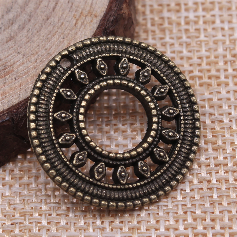 Vintage Tech Accessories - 10pcs 26x26mm(1.02x1.02inch) 2 Colors Antique Bronze