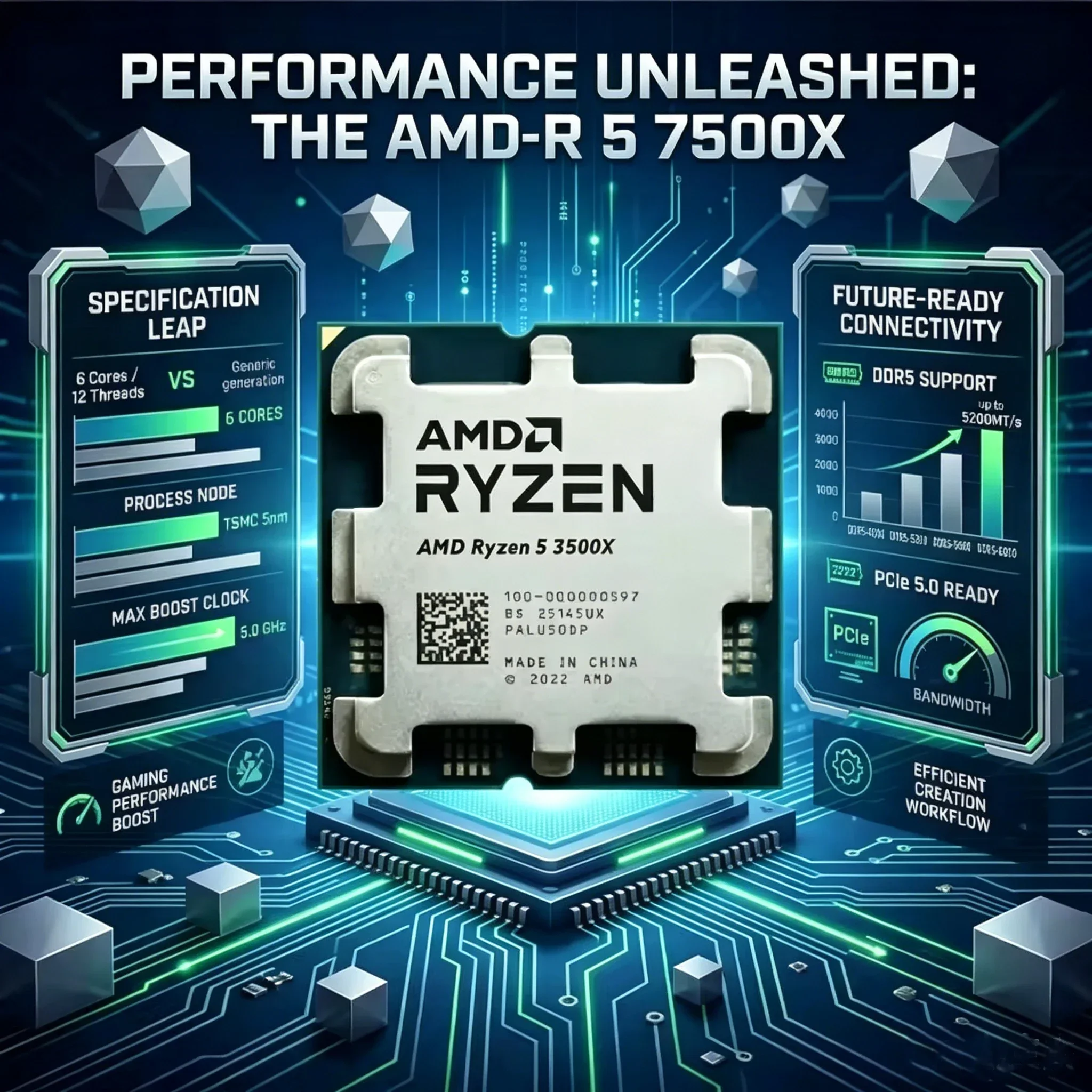 AMD Ryzen 5 3500X R5 3500X Soc - Amd Cpu Ryzen 5 评论和价格