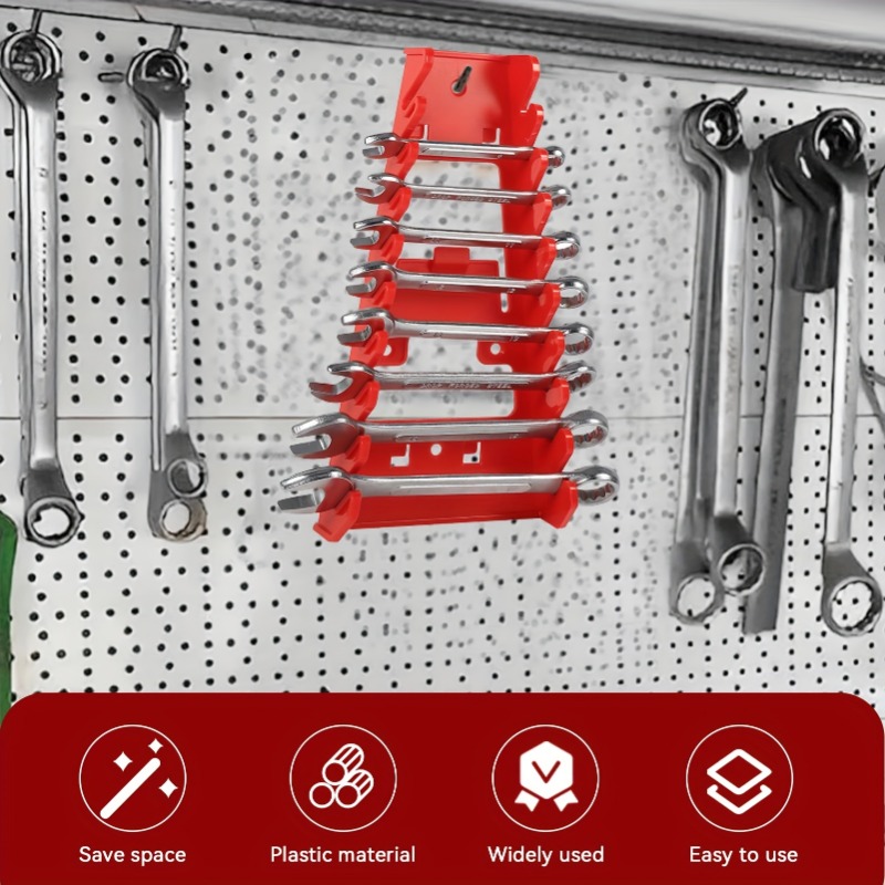 1Pc Wall Mount Wrench Rack Hol - Tech Accessories Holder 评论和价格