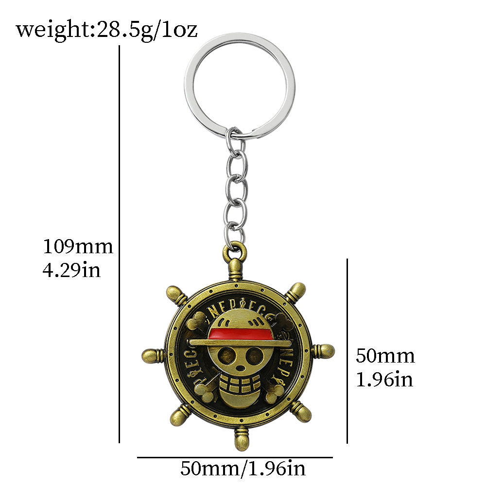 One Piece Anime Keychain Luffy - Vintage Tech Accessories 评论和价格