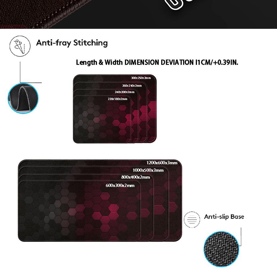 Red Honeycomb Tech Mouse Pad o - Tech Accessories For Laptop 评论和价格
