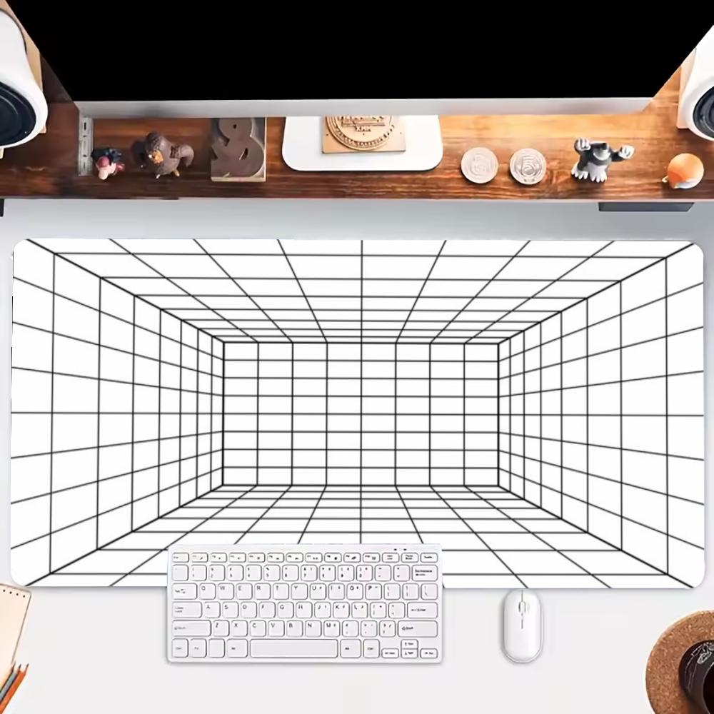 Anime Playmat Black Wireframe  - Tech Accessories For Laptop 评论和价格