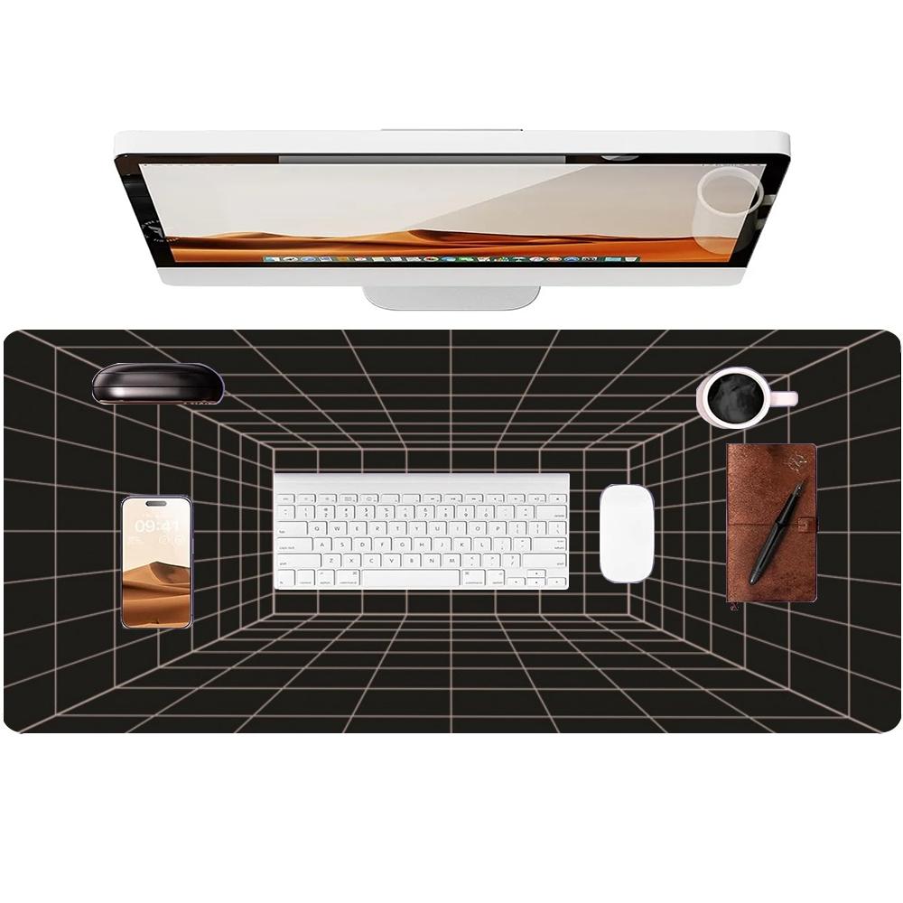 Anime Playmat Black Wireframe  - Tech Accessories For Laptop 评论和价格