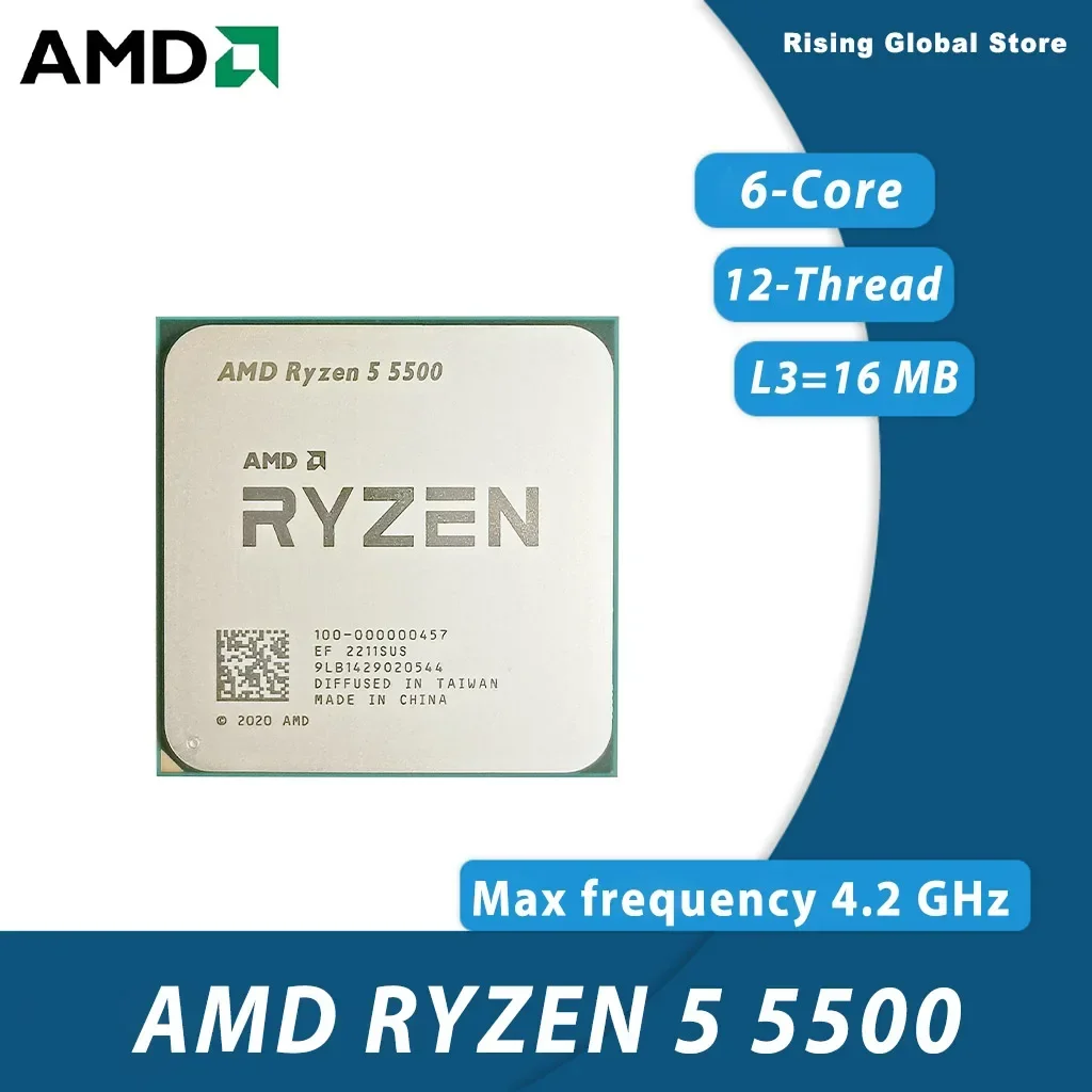 AMD Ryzen 5 5500 Entry Level Z - Amd Cpu Ryzen 5 评论和价格