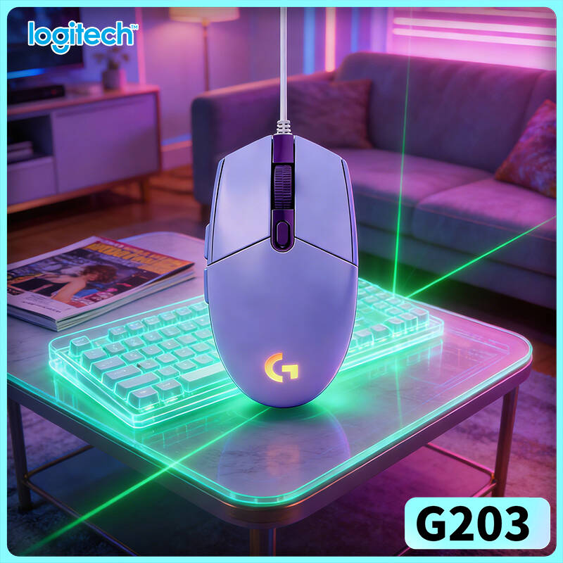 Logitech G203 Prodigy RGB Gami - Logitech Mouse G203 评论和价格