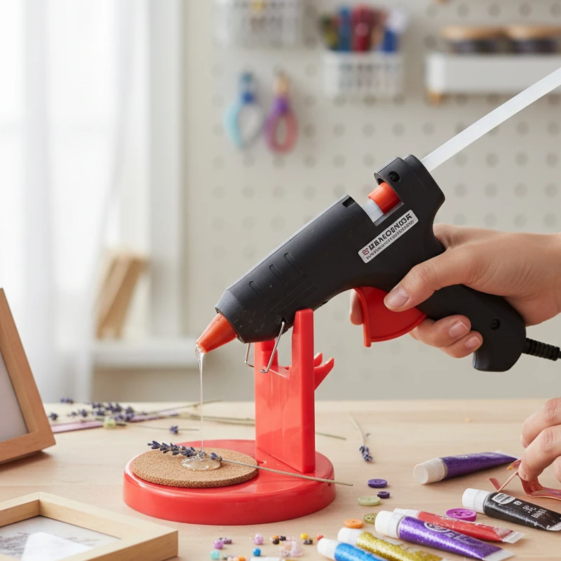 Drip Resistant Glue Gun Stand  - Tech Accessories Holder 评论和价格