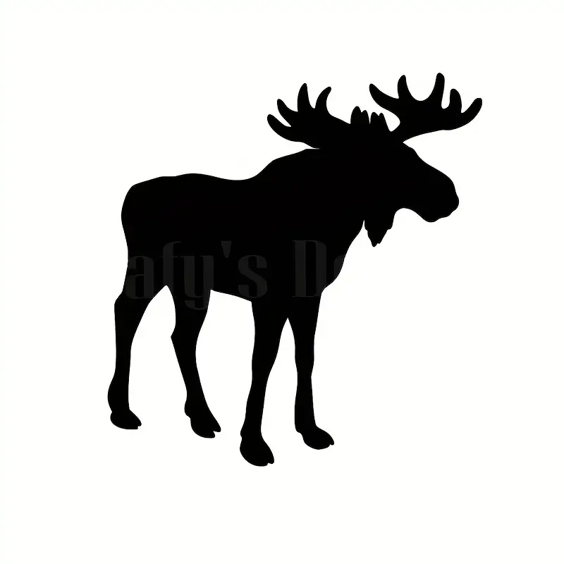 Moose Silhouette Waterproof Du - Tech Accessories For Laptop 评论和价格