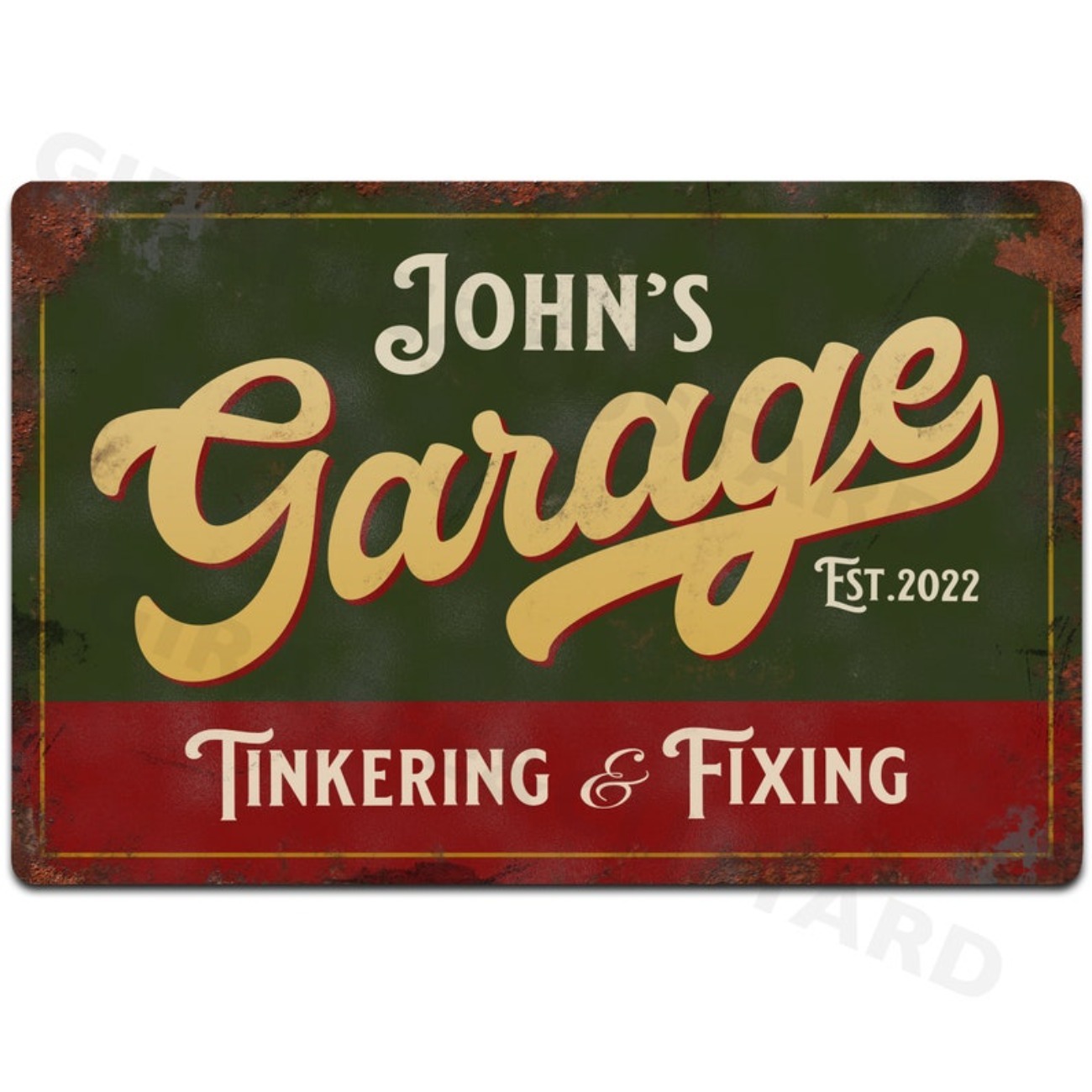 Custom Personalised Garage Met - Tech Accessories 评论和价格