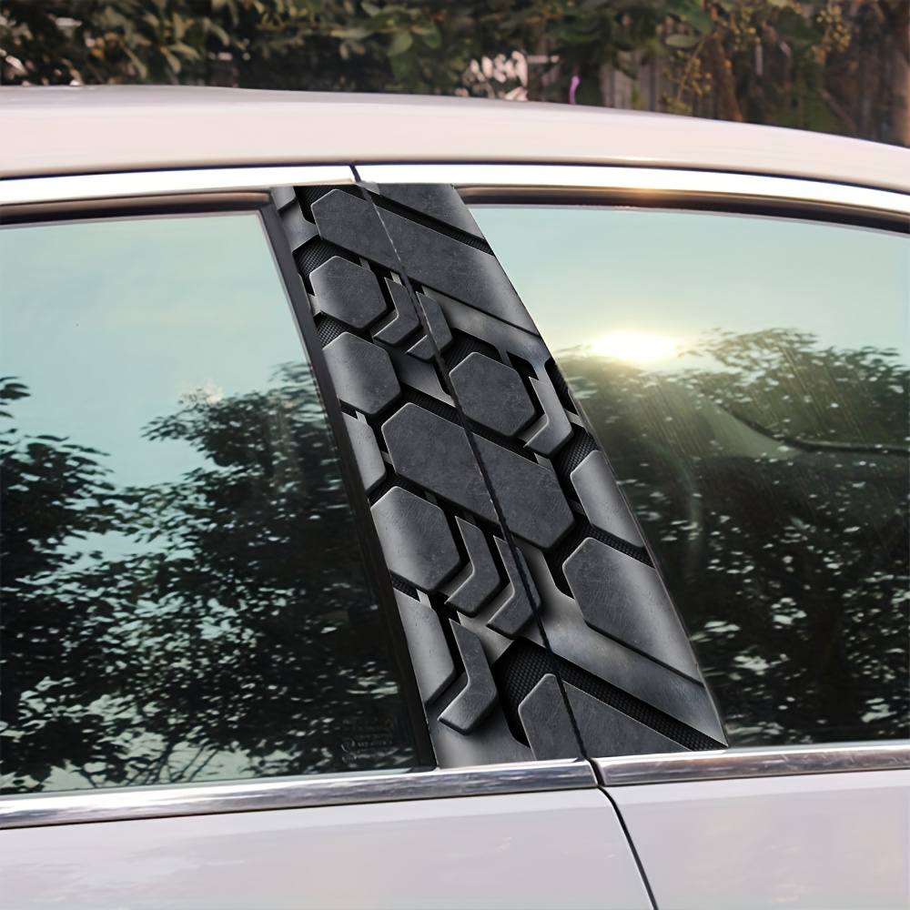 2-Piece Metal Tech Pattern Car - Tech Accessories For Laptop 评论和价格