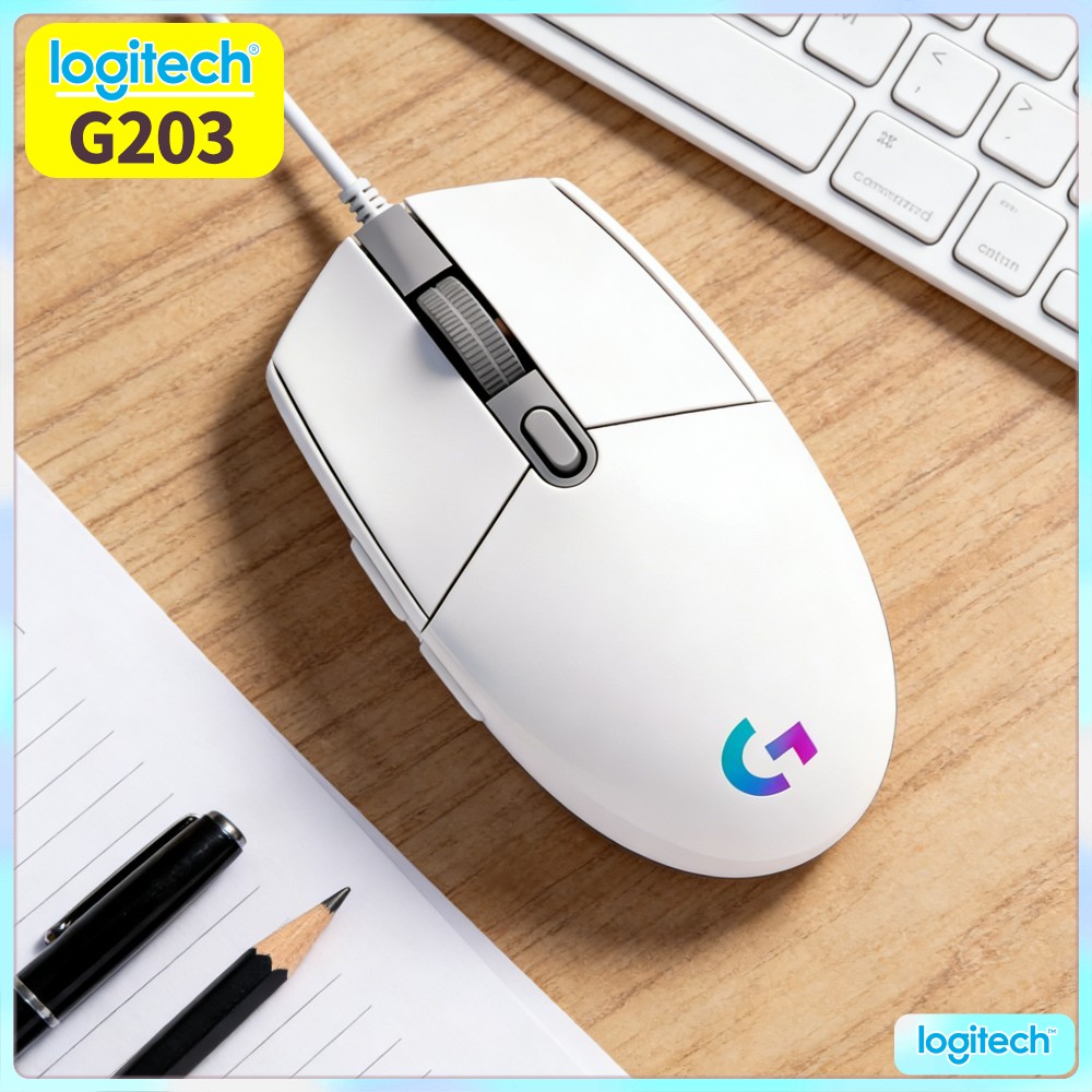 Logitech G203 Wired Gaming Mou - Logitech Mouse G203 评论和价格