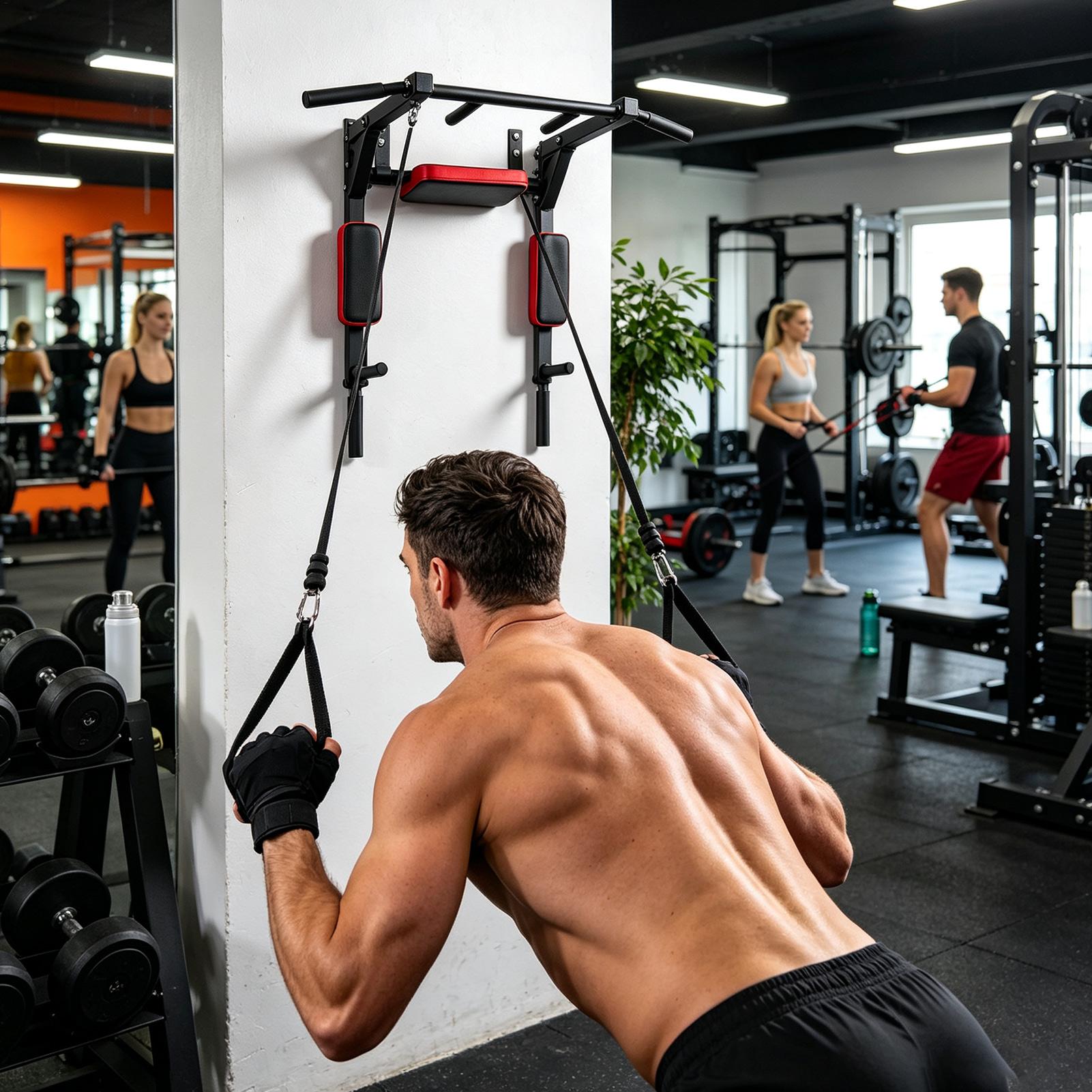 Wall-Mounted Pull-up Bar Fitne - Tech Accessories 评论和价格